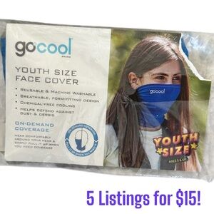 New Youth Gator Face Cover Ages 5+ By Go Cool
New in packaging
Blue